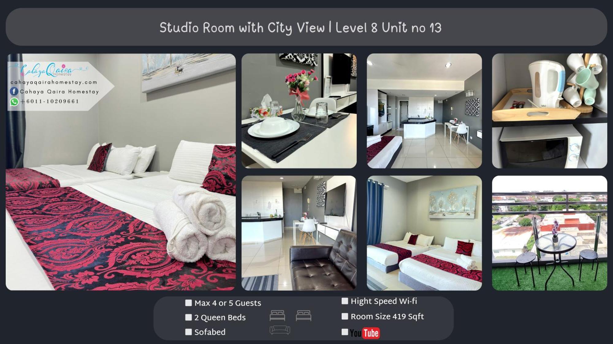 Cahaya Qaira Homestay @ D'Perdana Кота-Бару Экстерьер фото